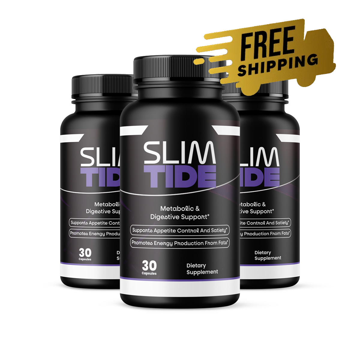SlimTide 3 bottle 90-day supply good value pack with free shipping